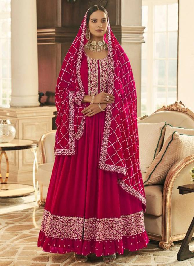 FIONA SACHI Heavy Wedding Wear Long Anarkali Salwar Suit Collection